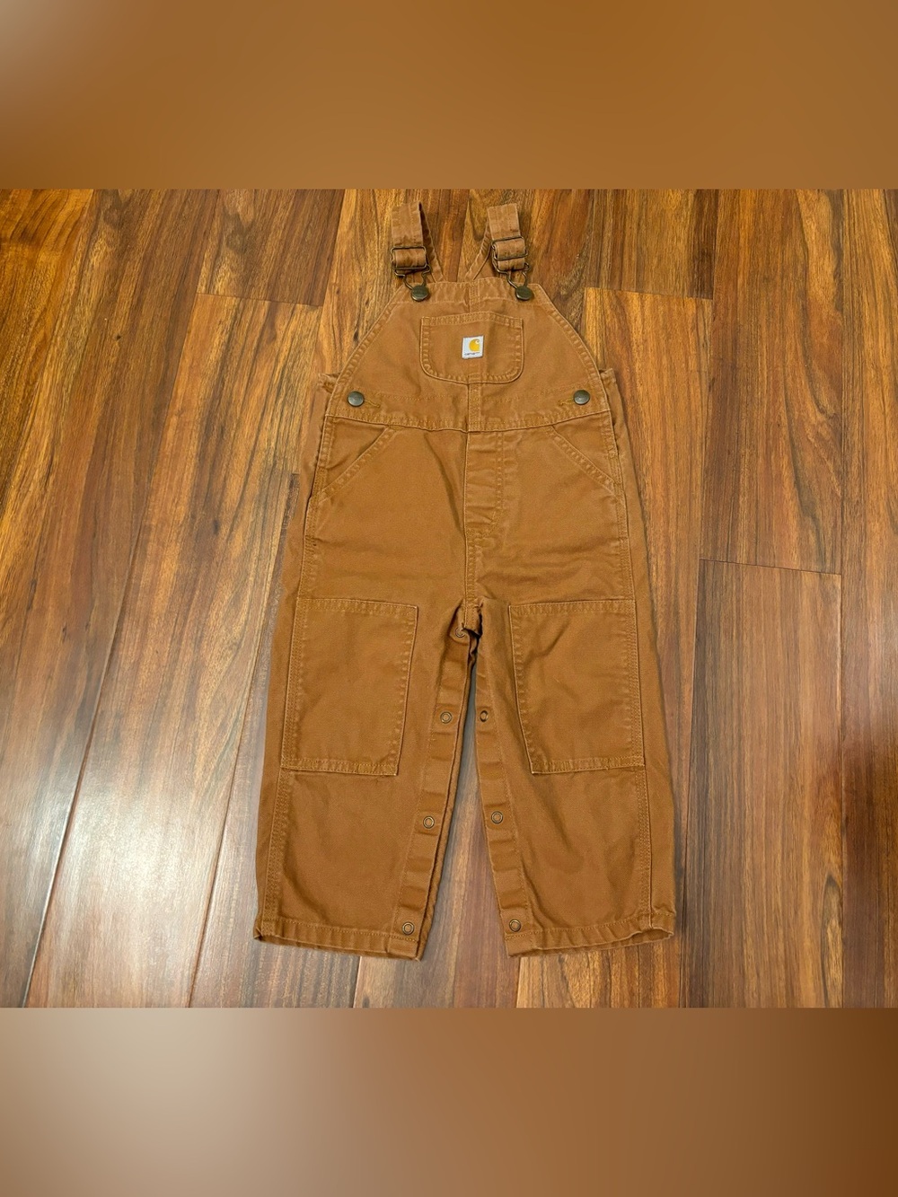 Carhartt tan overalls